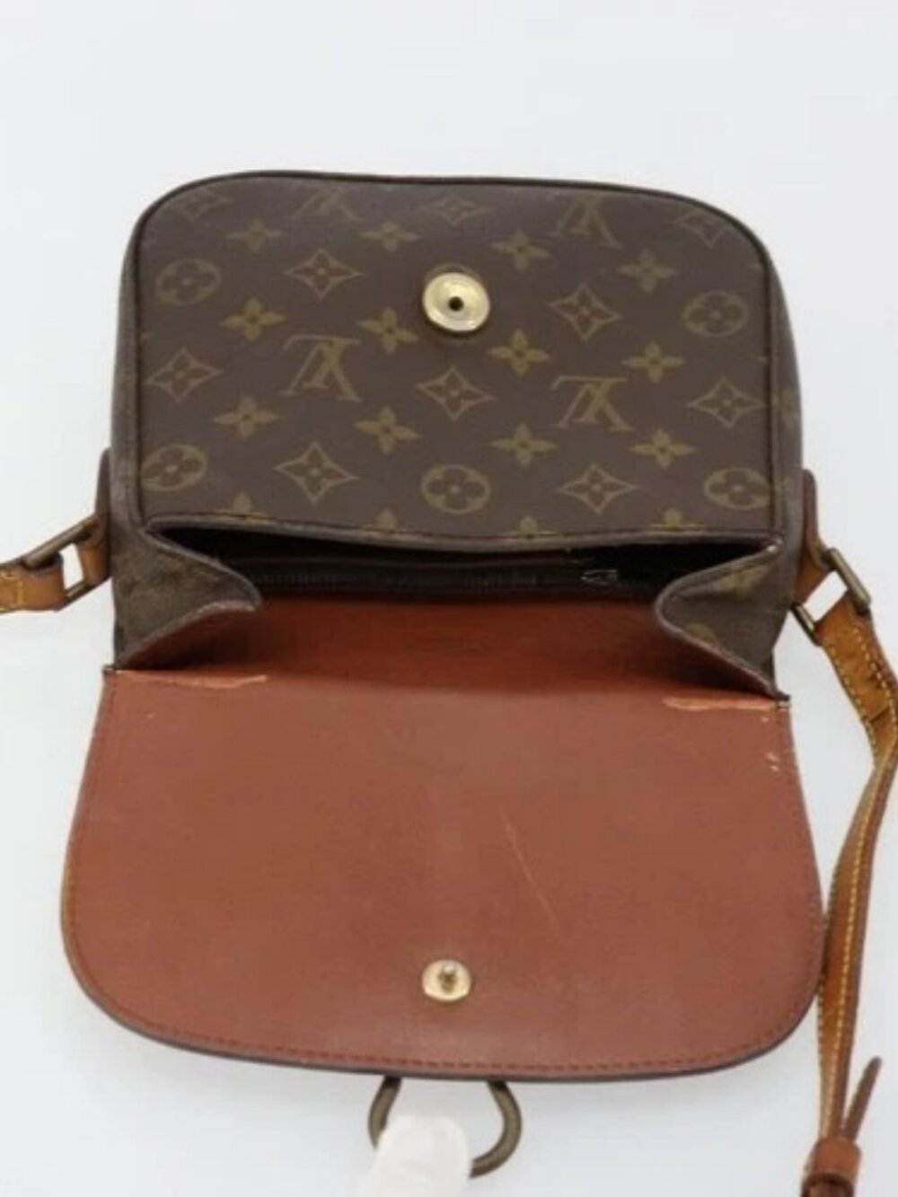 LOUIS VUITTON Monogram Saint Cloud MM Shoulder Bag M51243 LV Auth bs34498 - Picture 10 of 16